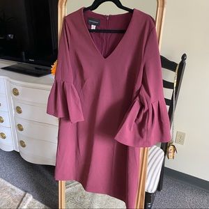 Donna Morgan bell sleeve dress